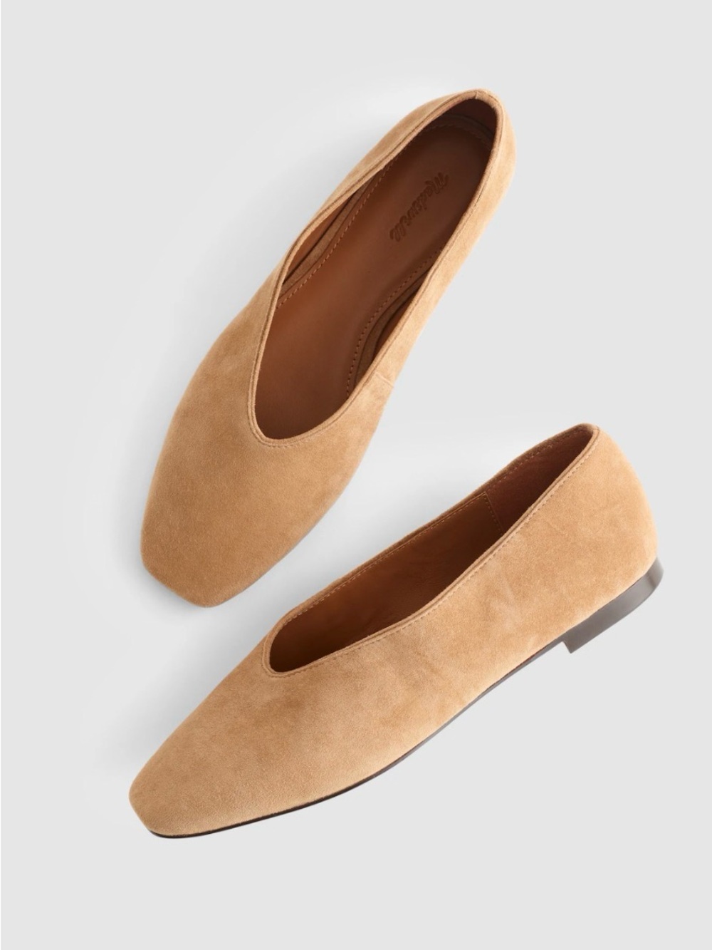 NWT-The Mylie Ballet flat in Suede